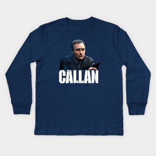 Callan - Edward Woodward Kids Long Sleeve T-Shirt